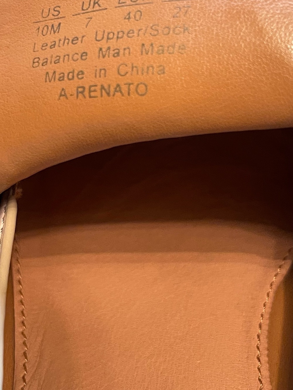 Sarto Renato Women’s Blush Leather Block Heel Loafers size 10 - Picture 8 of 9